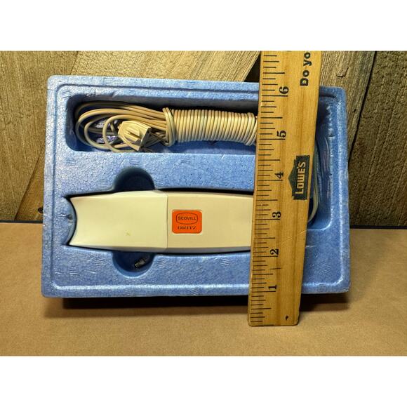 VTG 1960's Scovill Dritz 2 Speed Electric Scissors Tested Working With Box - Picture 10 of 10